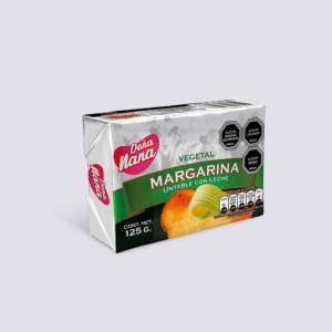 Margarina Doña Nana Caja de 20 unidades de 125Grs.